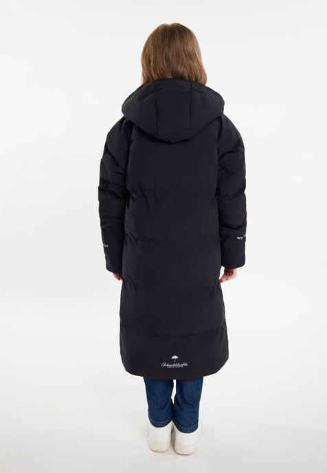 Schmuddelwedda Funktioneller Wintermantel Mädels schwarz - Image 3