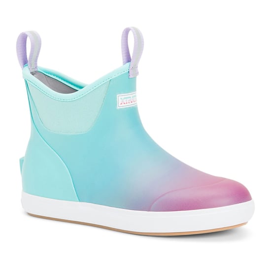 Xtratuf Ankle Deck Rubber Blau Aurora Wellington Stiefel - Image 1
