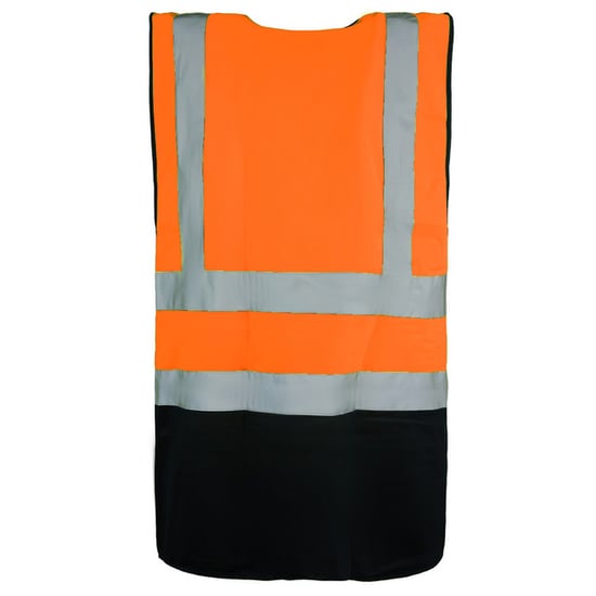 Dickies Zwei-Ton-Hi-Vis-Herren Orangenweste - Image 2