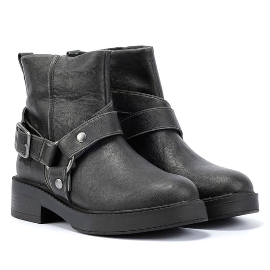 Blowfish Malibu Vella Damen Schwarz Stiefel - Image 1