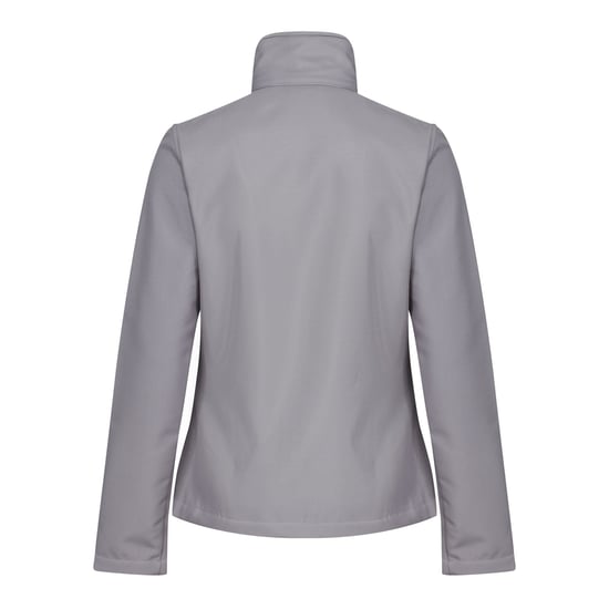 Regatta Standout Womens/Ladies Ablaze Printable Soft Shell Jacket (Rock Grey/Black)
