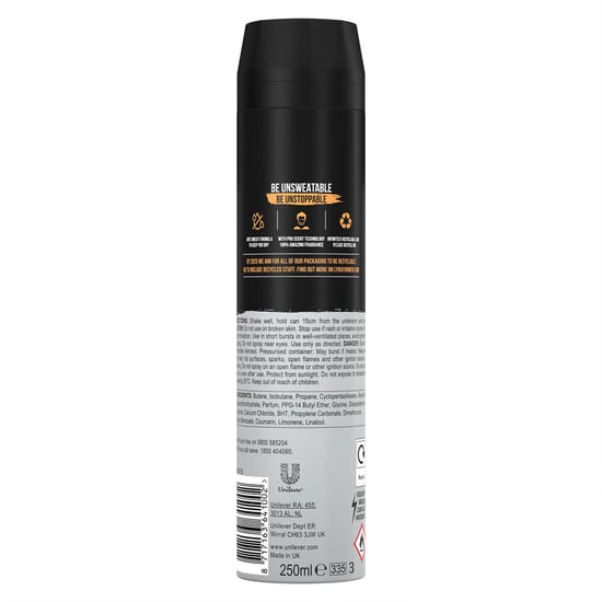 Lynx XXL Dark Temptation 72H Sweat Protection Anti-Perspirant Deodorant 3x250ml