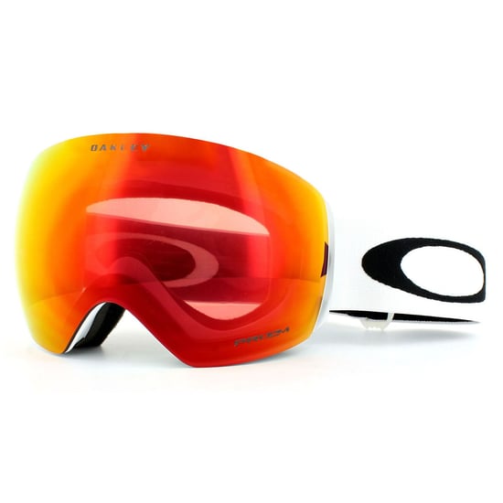 Oakley Ski-Goggles Flight Deck OO7050-35 Matt Weiß Prizm Torch Iridium - Image 2
