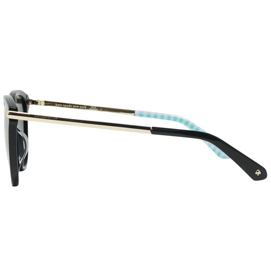 Kate Spade Graue Sonnenbrille mit schattierten Glsern und schwarzen Glsern - Image 3
