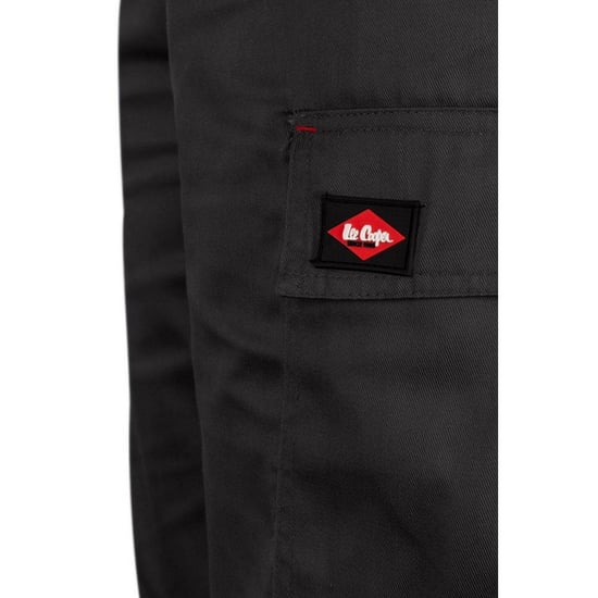 Lee Cooper - "Classic" Cargo-Shorts für Herren (Schwarz) - Image 3