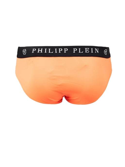 Philipp Plein Badehose Herren orange - Image 3