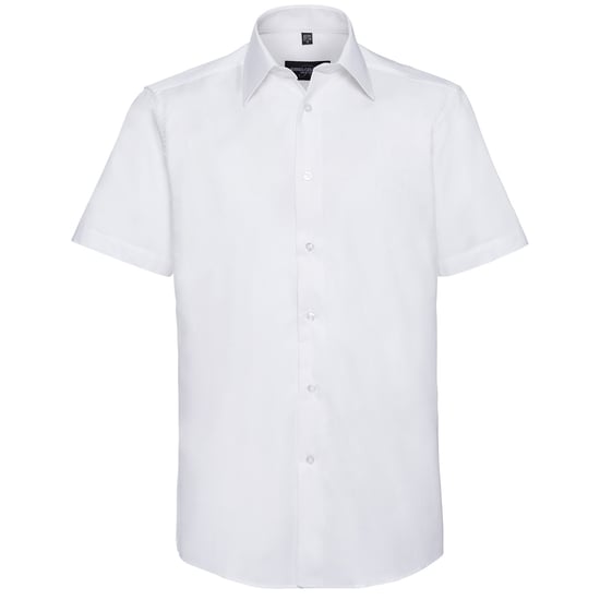 Russell Collection - Hemd Pflegeleicht für Herren kurzärmlig (Weiß) - Image 1