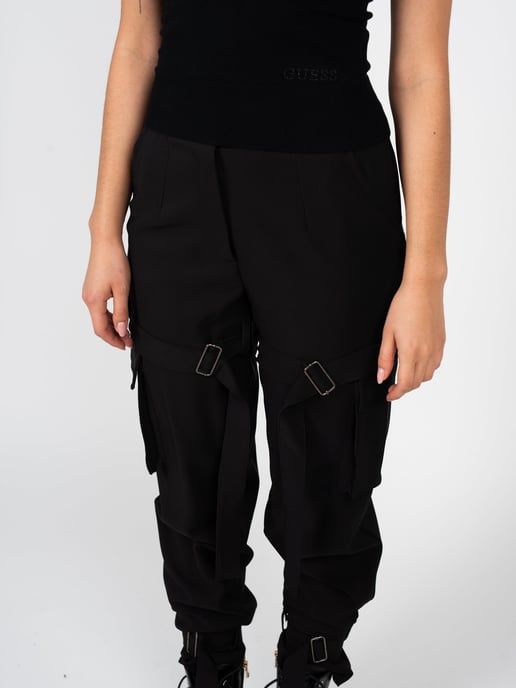 La Haine Inside Us Trousers Cargo Woman's Black