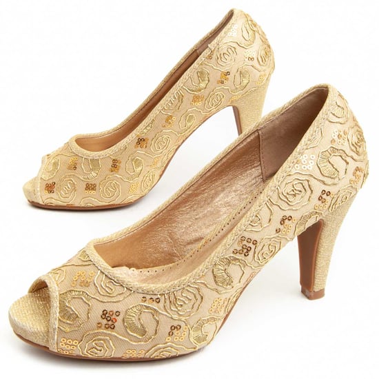 Montevita Absatzschuh Unne77 in Gold - Image 1