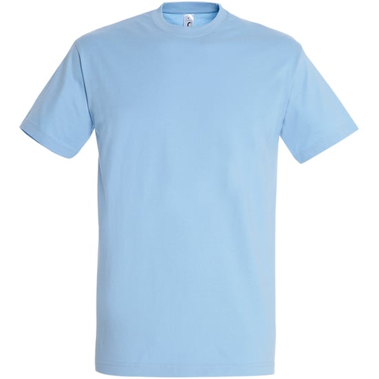 SOLS Mens Imperial Heavyweight Short Sleeve T-Shirt (Himmelblau) - Image 1