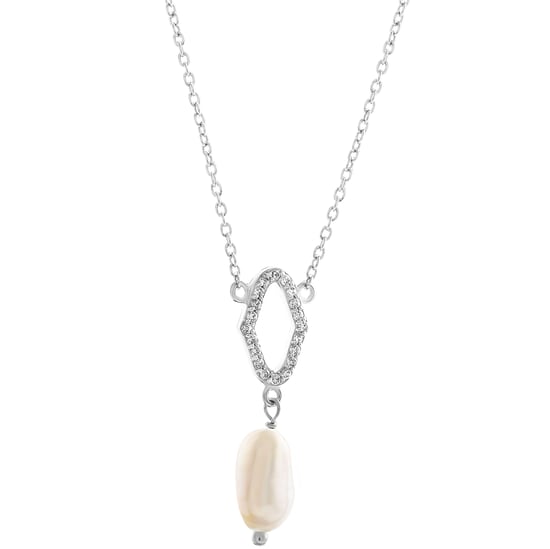 Orphelia 'Normandy' Damen-Anhänger aus 925er Sterlingsilber mit Kette – Silber ZK-7574 - Image 2