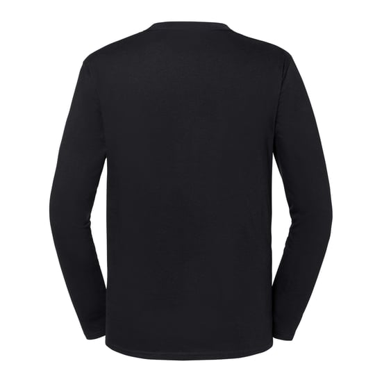 Fruit of the Loom - "Iconic 195" T-Shirt für Herren/Damen Unisex Langärmlig (Schwarz) - Image 2