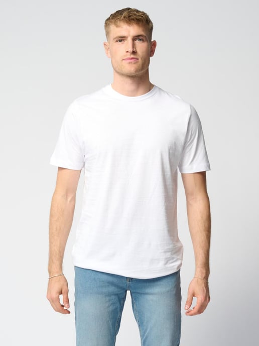 Bio-Basic-T-Shirt - Weiß - Image 5