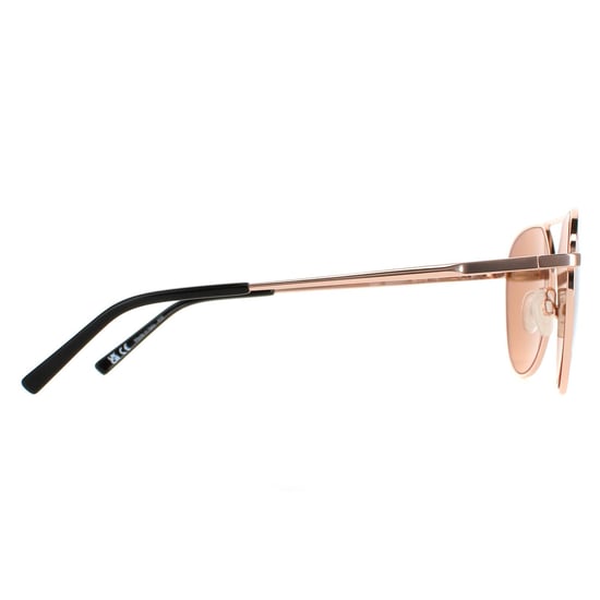 Serengeti Aviator Unisex Rose Gold Saturn Polarized Drivers Gold Odell