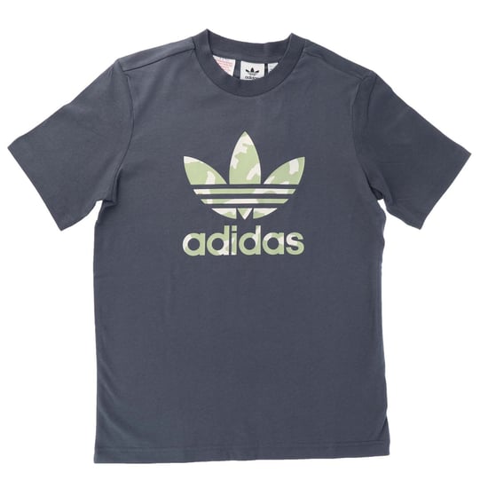 T-shirt graphisme camouflage adidas Originals Pour Garçon en Bleu Marine - Image 1