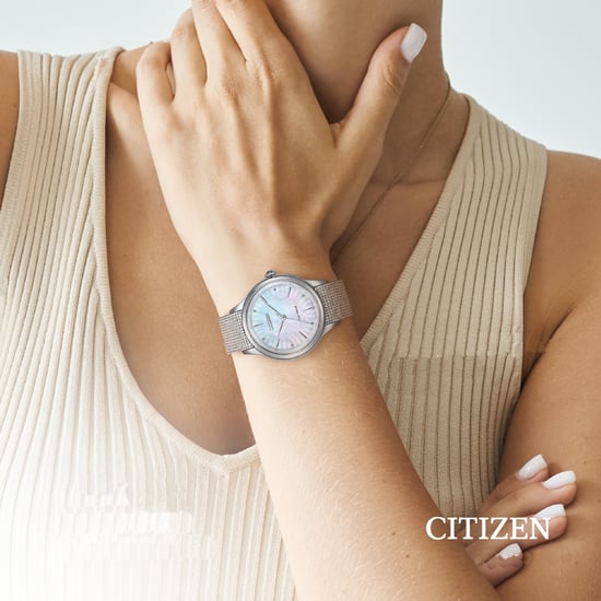 Citizen L Serie Damen Silberne Uhr EM1150-86D - Image 4