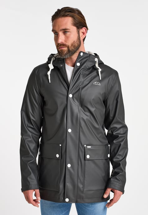 ICEBOUND Regenjacke Herren Schwarz - Image 2