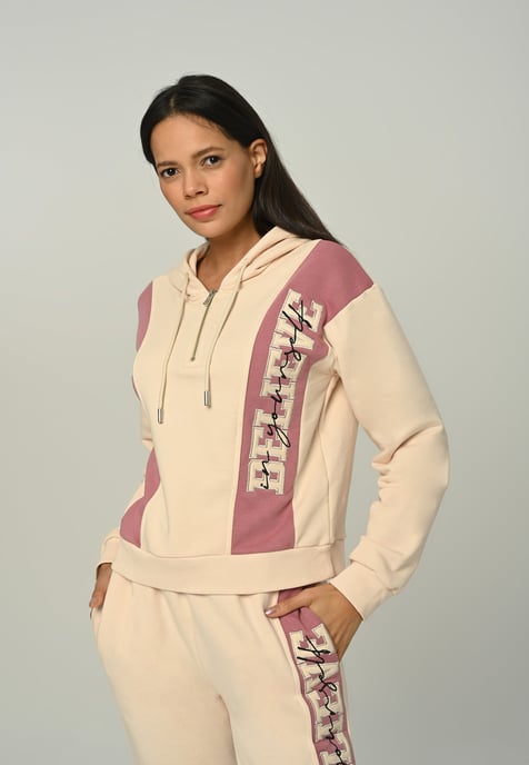 Tom Barron Ladies Believe Appliqué Half-Zip Tracksuit
