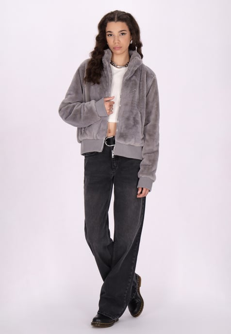 Mymo Jacke Damen grau - Image 2