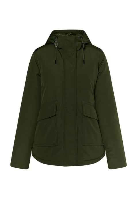 Dreimaster Arctic Winterjacke Damen dunkelgrün - Image 1