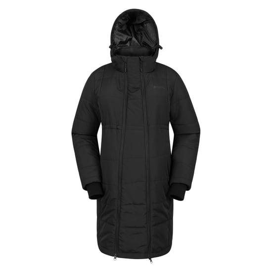Mountain Warehouse Womens/Ladies Amethyst Long Maternity Padded Jacket (Schwarz) - Image 1
