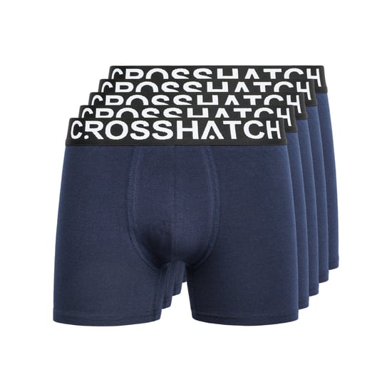 Crosshatch - "Astral" Boxershorts für Herren (5er-Pack) (Marineblau) - Image 1