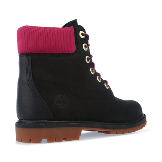 Boots 15cm Heritage Cupsole Timberland Pour Femme en Noir - Image 3