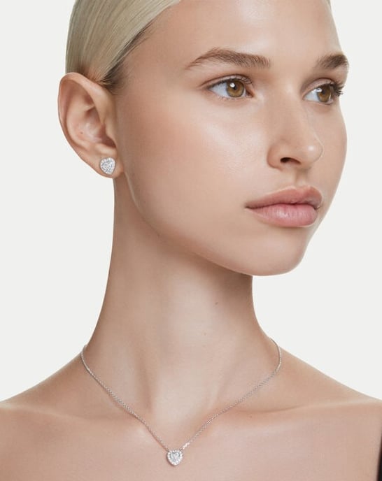 Swarovski 'Ss25 Capsule' Damen Ohrstecker aus Messing - Silber 5720859 - Image 6