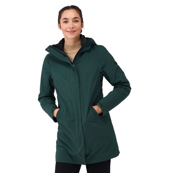Regatta Womens/Ladies Denbury IV 2 in 1 Waterproof Jacket (Darkest Spruce/Black)