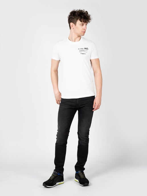 Diesel T-Shirt T-Diegos Herren weiß - Image 2