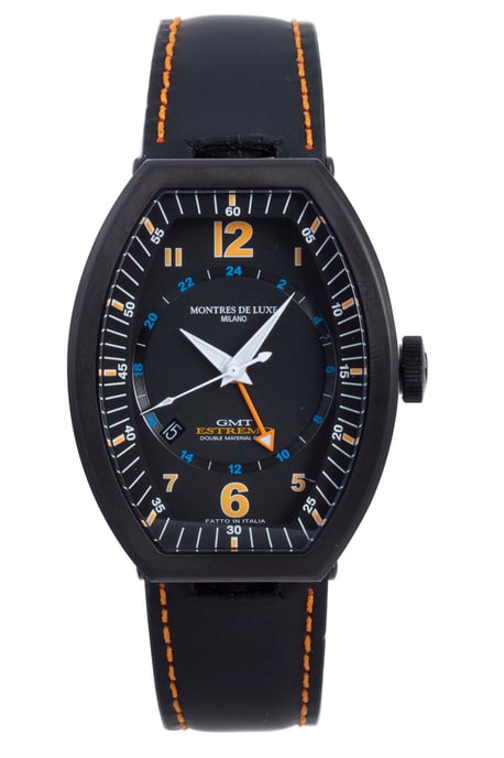 Montres de luxe: mens estremo black watch
