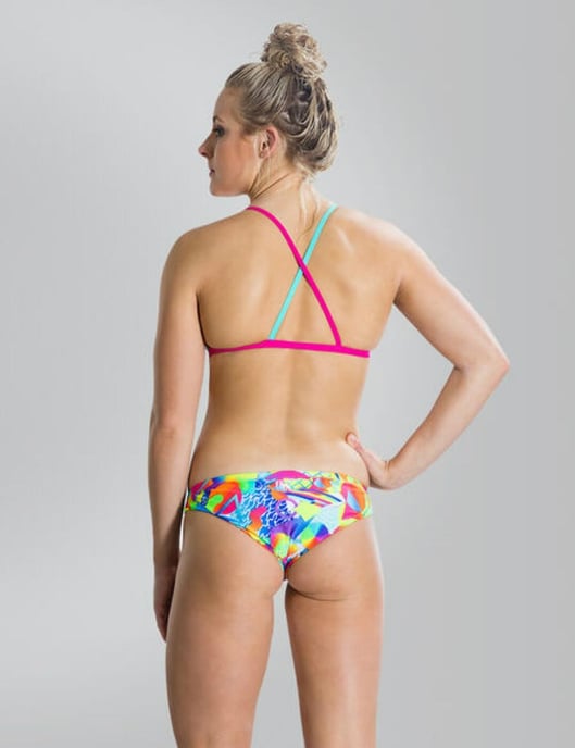 Speedo Flipturns Two Piece Crossback Swimsuit