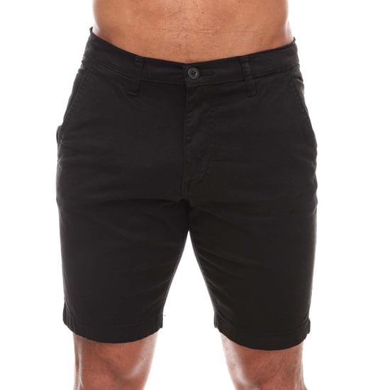 Short Moreshore Chino Duck and Cover Pour Homme en Noir - Image 1