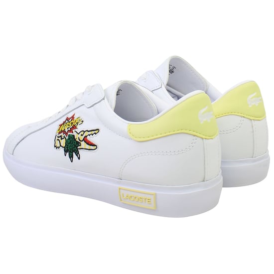 Lacoste Powercourt 222 7 CFA Weiße Damen-Sneaker - Image 2
