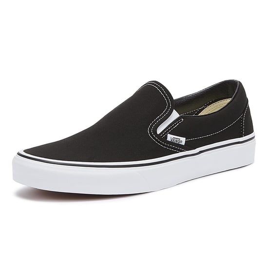 Vans Classic Slip on Schwarz Segeltuch Turnschuhe - Image 2