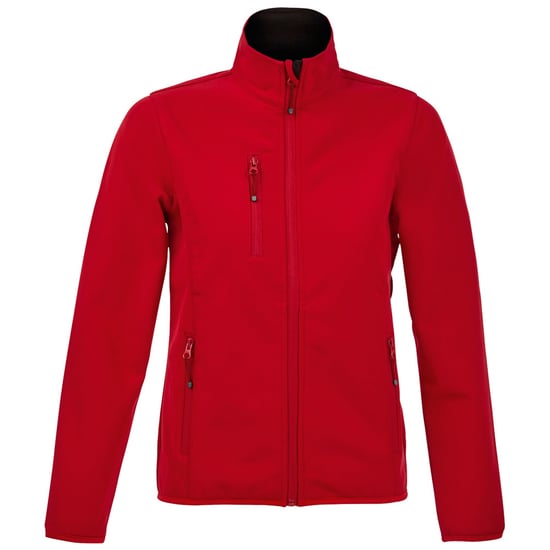 SOLS Womens/Ladies Radian Soft Shell Jacket (Pepper Red) - Image 1