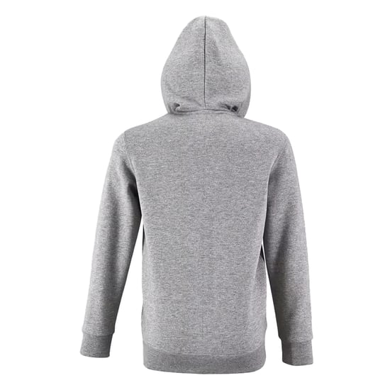 SOLS - "Stone" Hoodie mit durchgehendem Reißverschluss für Kinder (Grau meliert) - Image 2