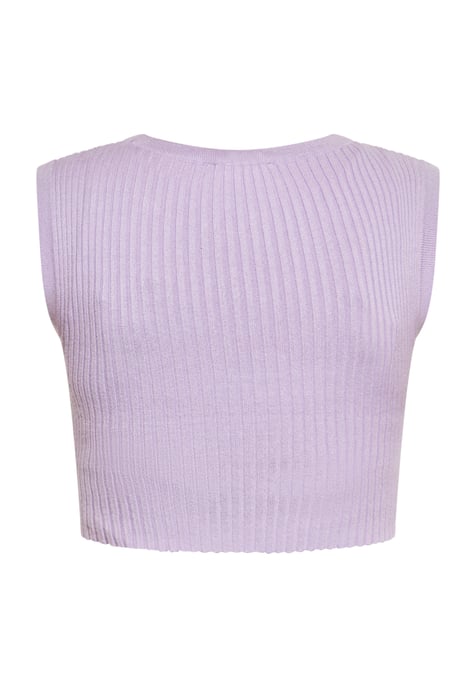 Mymo Crop-Top Damen Lavendel - Image 4