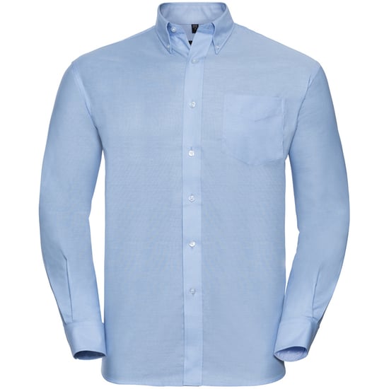 Russell Collection - Langärmelige Bluse - Damen (Hellblau) - Image 1