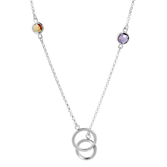 Orphelia 'Eloise' Damen 925 Sterling Silber Set: Armband + Halskette - Silber SET-7409 - Image 3