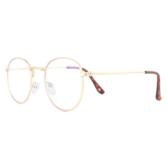Montana Round Gold Unisex Women Glasses Frames