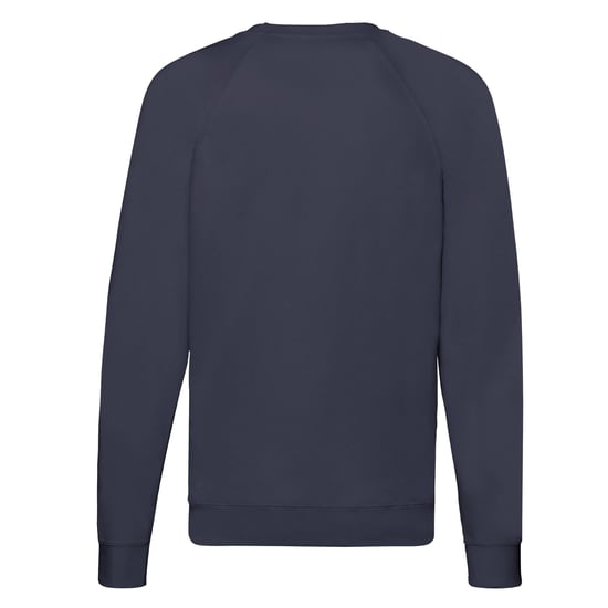 Fruit of the Loom - Sweatshirt für Herren/Damen Unisex Raglanärmel (Marineblau) - Image 2