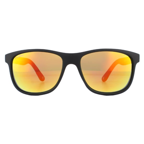 Montana Rectangle Unisex Schwarz Revo Rot Sonnenbrille - Image 1