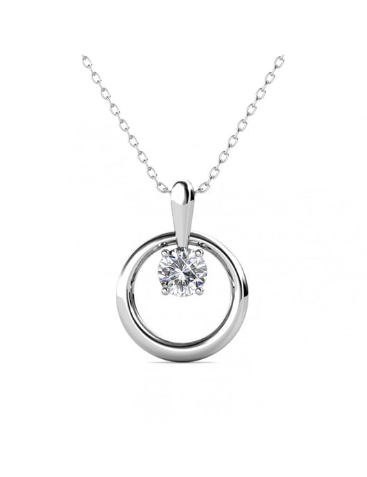 Octavia-Anhänger - Silber und Kristall - Image 1