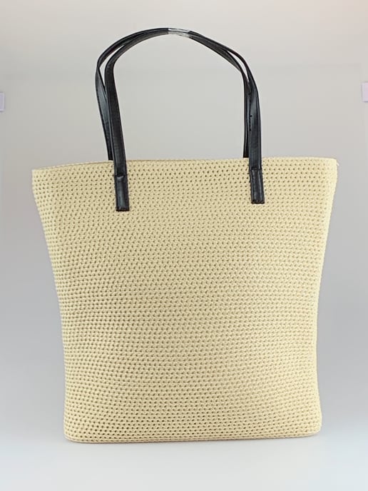 Straw Style Tote Bag