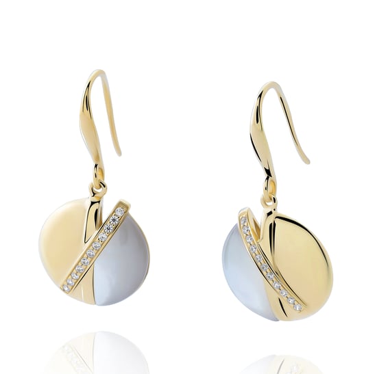 Orphelia 'Moragene' Damen 925 Sterling Silber Ohrhänger - Gold ZO-7506/G - Image 2