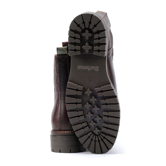 Barbour Evie Leder Damen Stiefel Braun - Image 4