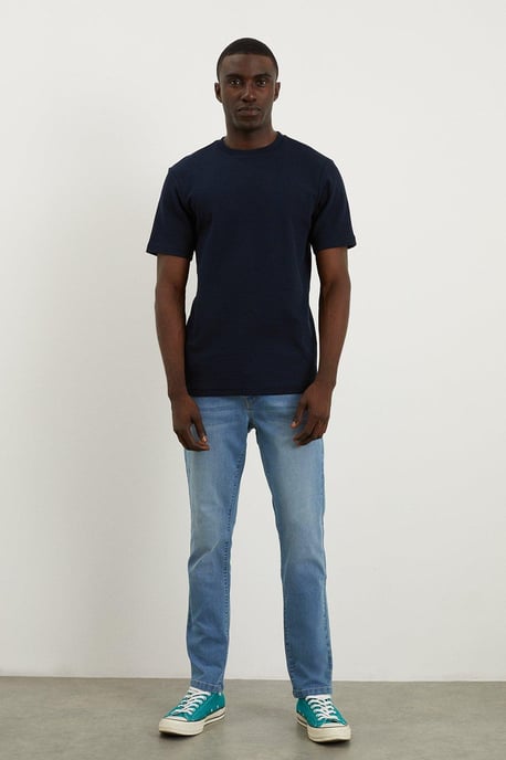 Stone Wash Skinny Fit Jean - Image 1