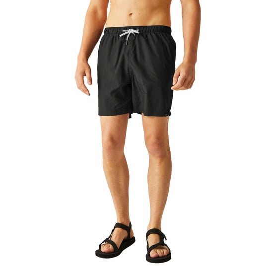 Regatta - "Mackleyna" Badeshorts für Herren (Schwarz) - Image 4