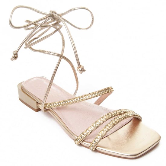 Montevita Flache Sandale Sandsum in Gold - Image 3